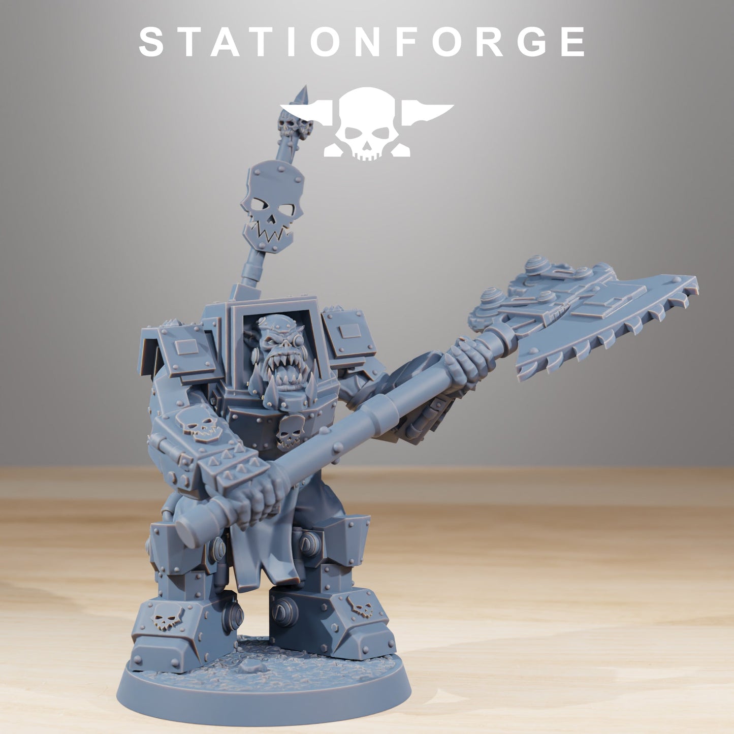 Orkaz Infantry Ork Wargame Proxy Miniatures StationForge