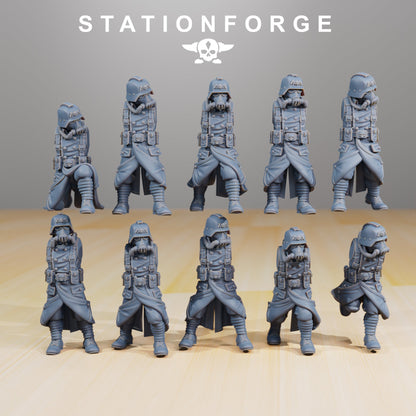 GrimGuard Infantry Builder Station Forge 3D Printed Resin Miniature