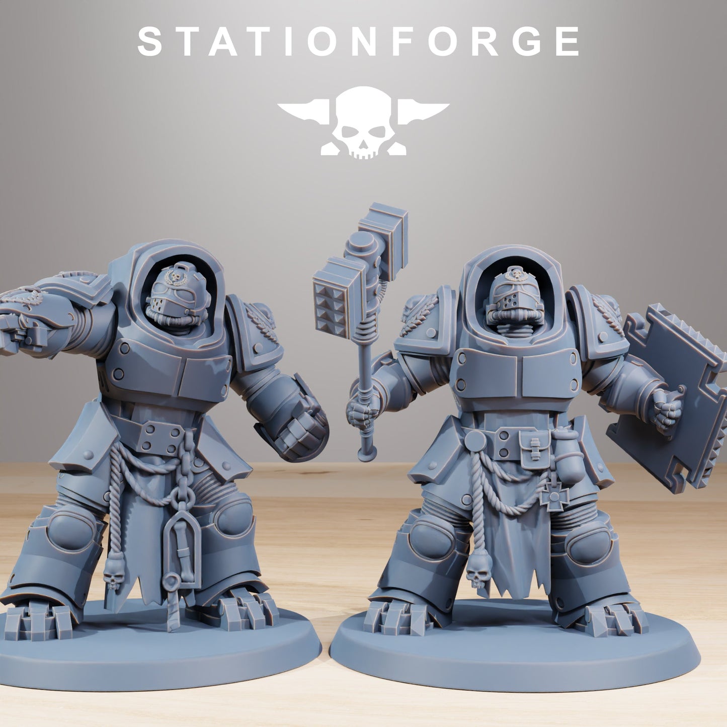 Socratis Vanguard Melee Unit Wargame Proxy Miniatures StationForge