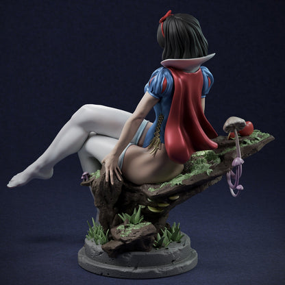 Snow White – CA3D 3D Printed 16K Unpainted Resin Statue 1:4 393mm