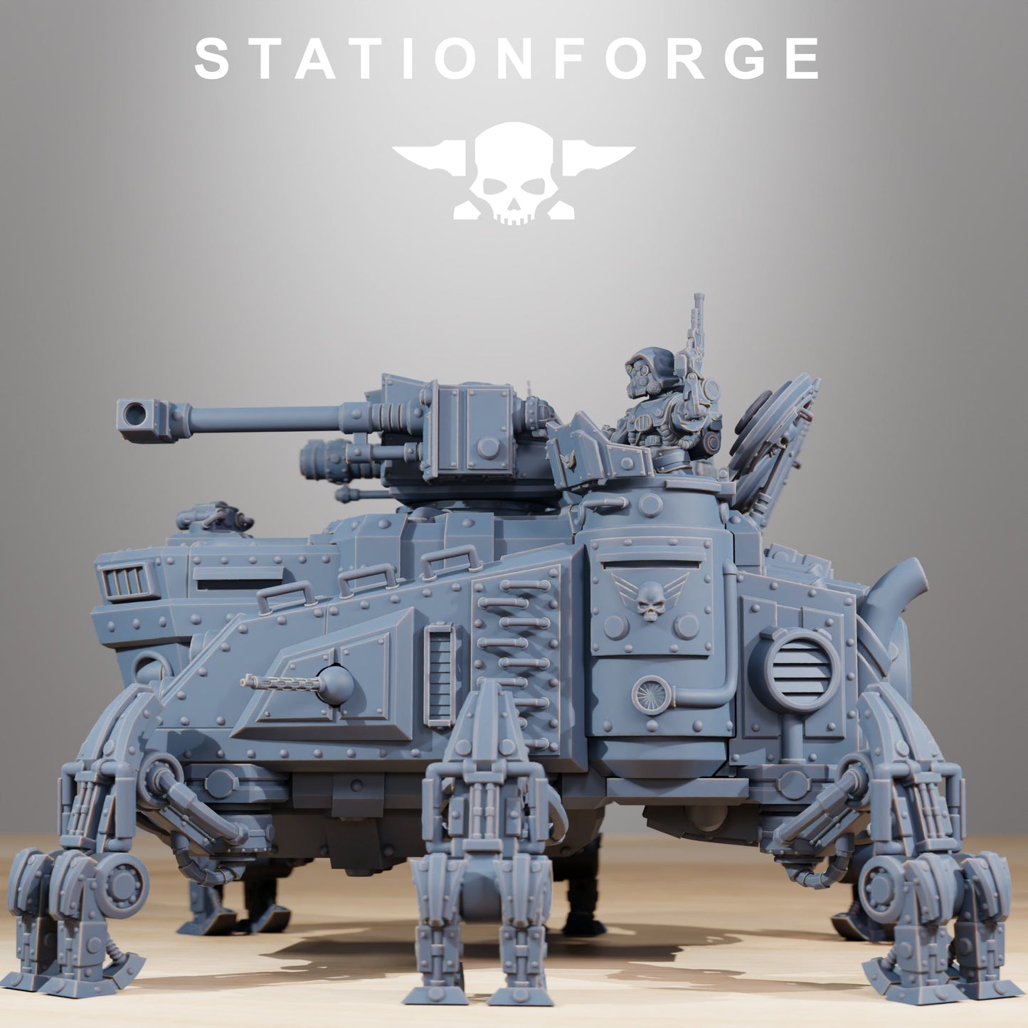Scavenger Heavy Tank Wargame Proxy Vehicle StationForge