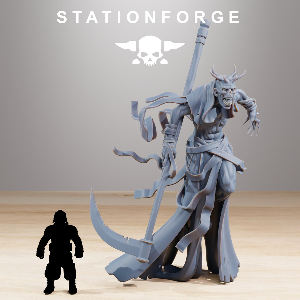 Astronet Void Deity StationForge Wargame Proxy Miniature 32mm
