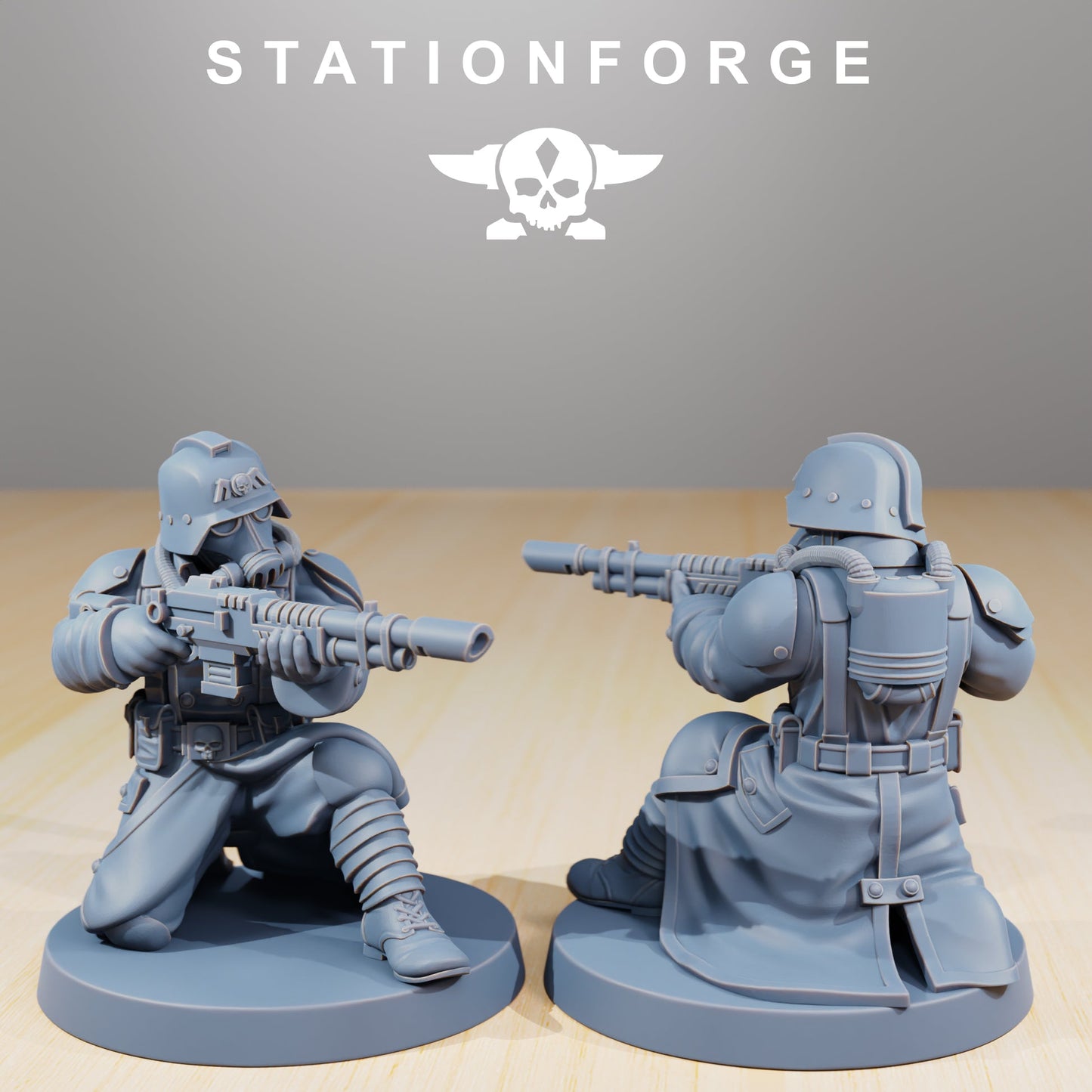GrimGuard Command Force Wargame Proxy Miniatures StationForge