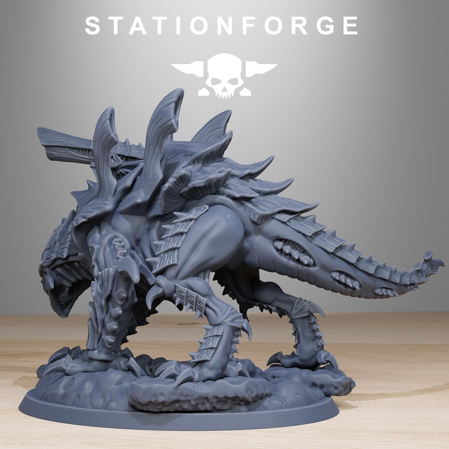 Xenarid Predator Leviathan Fleet Hive Monster Shooting Bugs Resin Miniature