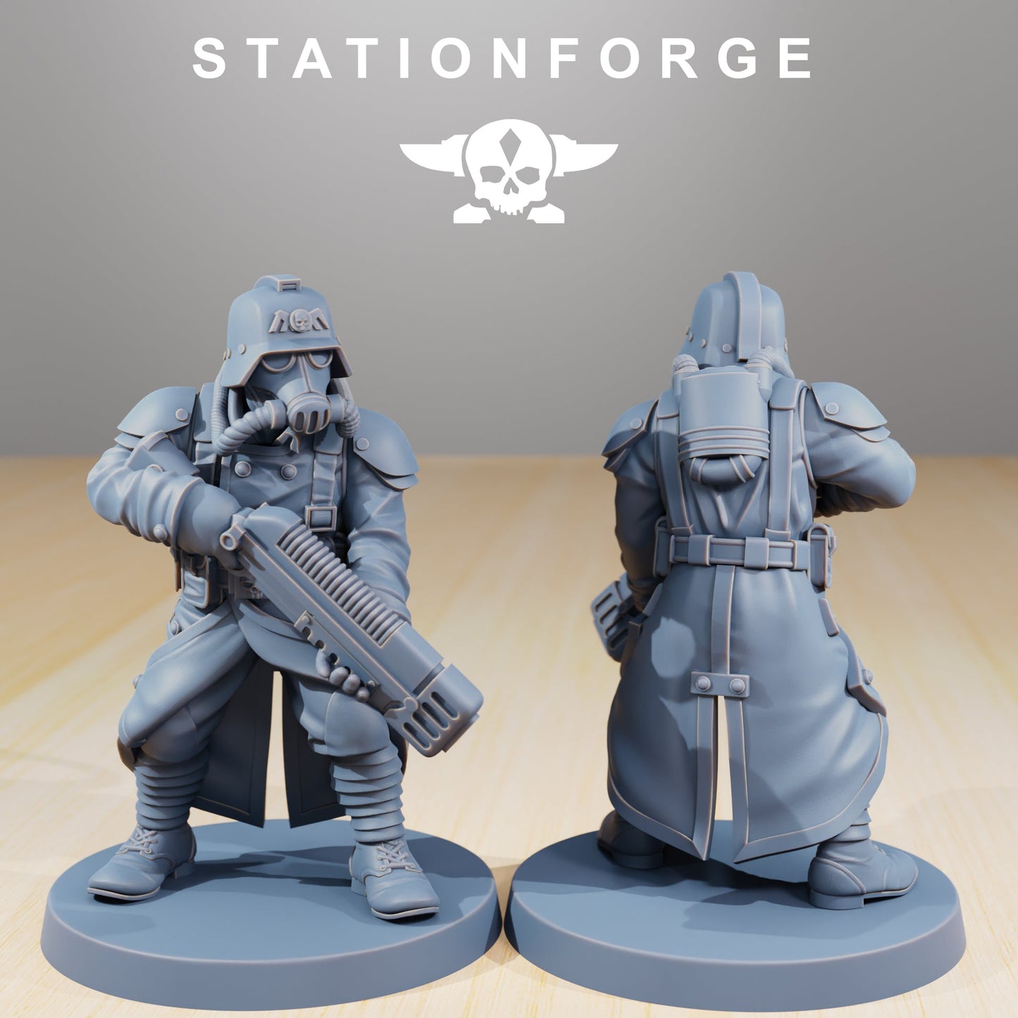 GrimGuard Command Force Wargame Proxy Miniatures StationForge
