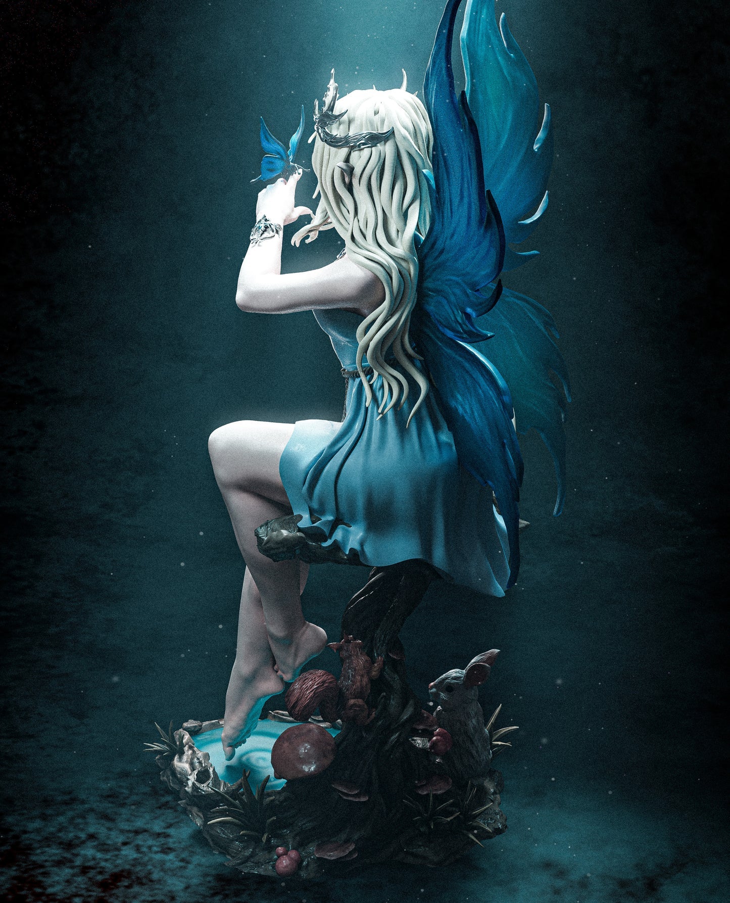 Divine Fairy – CA3D 3D Printed 16K Unpainted Resin Statue 1:6