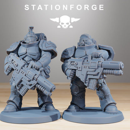 Socratis Knights Warband Wargame Proxy Miniatures StationForge