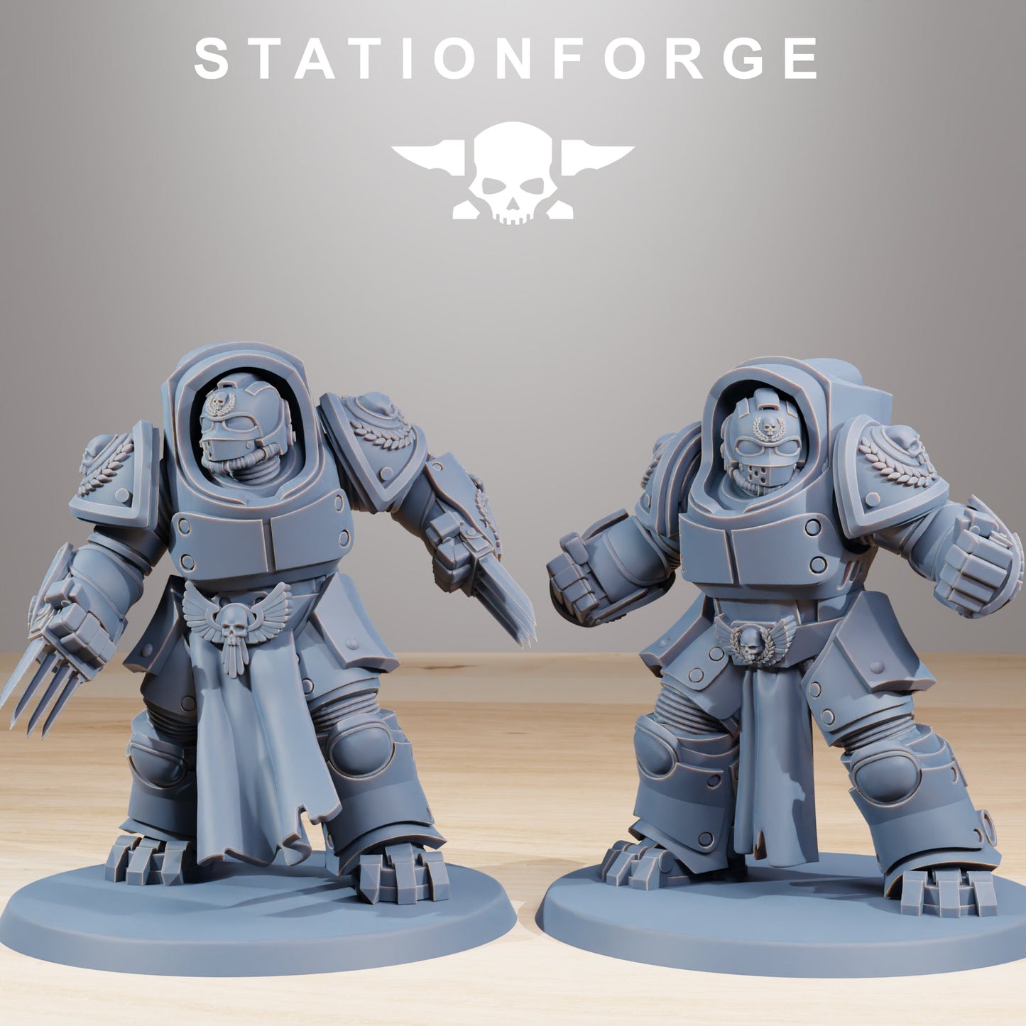 Socratis Vanguard Melee Unit Wargame Proxy Miniatures StationForge
