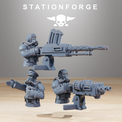 GrimGuard Imperial Militarum Support Tank StationForge 32mm Grimdark Tank