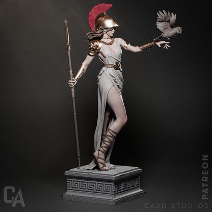 Athena – CA3D 3D Printed 16K Unpainted Resin Model Kit 1:4 572mm
