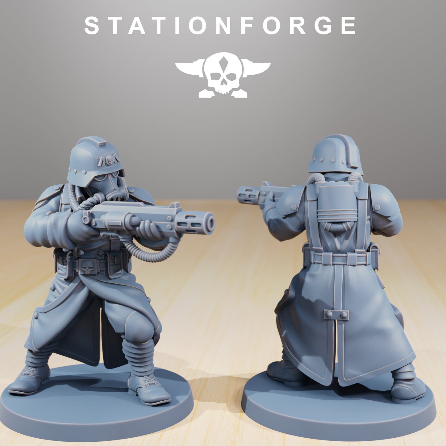 GrimGuard Command Force Wargame Proxy Miniatures StationForge