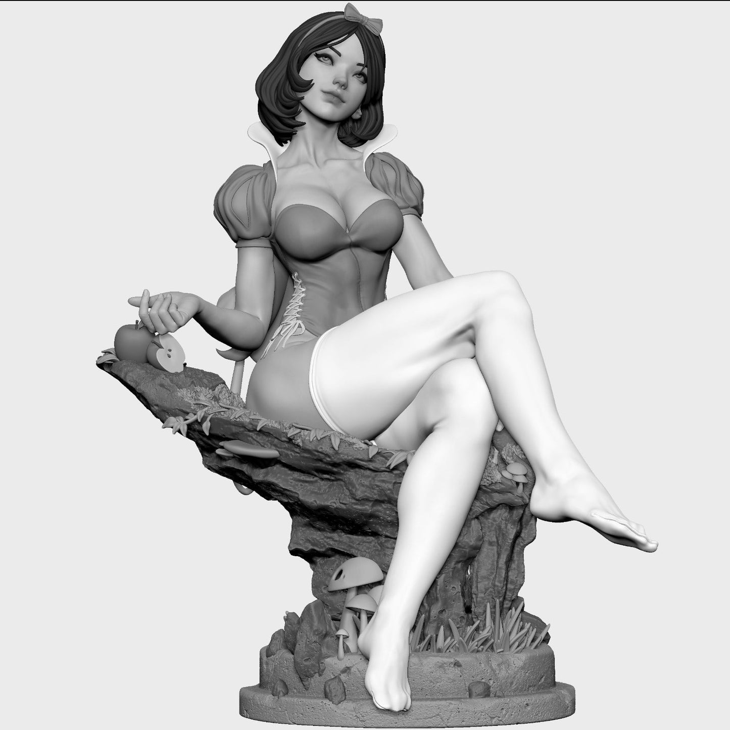 Snow White – CA3D 3D Printed 16K Unpainted Resin Statue 1:4 393mm