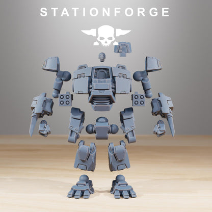 Socratis Dreadnought Class Wargame Resin Miniature Proxy StationForge