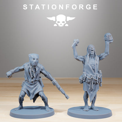 Corrupted Guard Fanatics Cultist Proxy Miniatures StationForge