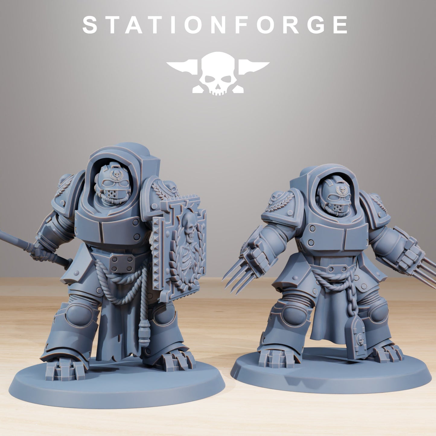 Socratis Vanguard Melee Unit Wargame Proxy Miniatures StationForge