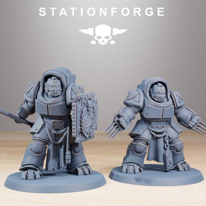 Socratis Vanguard Melee Unit Wargame Proxy Miniatures StationForge