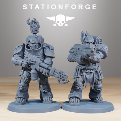 Socratis Doom Reapers StationForge 10x 3D Printed Resin Miniatures 32mm