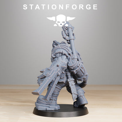 Orkaz Blackskull Ork Commander Wargame Proxy Miniatures StationForge