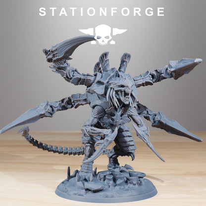 Xenarid Ravage Howler Leviathan Fleet 3D Printed Resin Miniature Hive Bugs