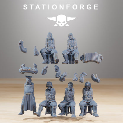 GrimGuard Holiday Feast Station Forge 3D Printed Resin Miniatures