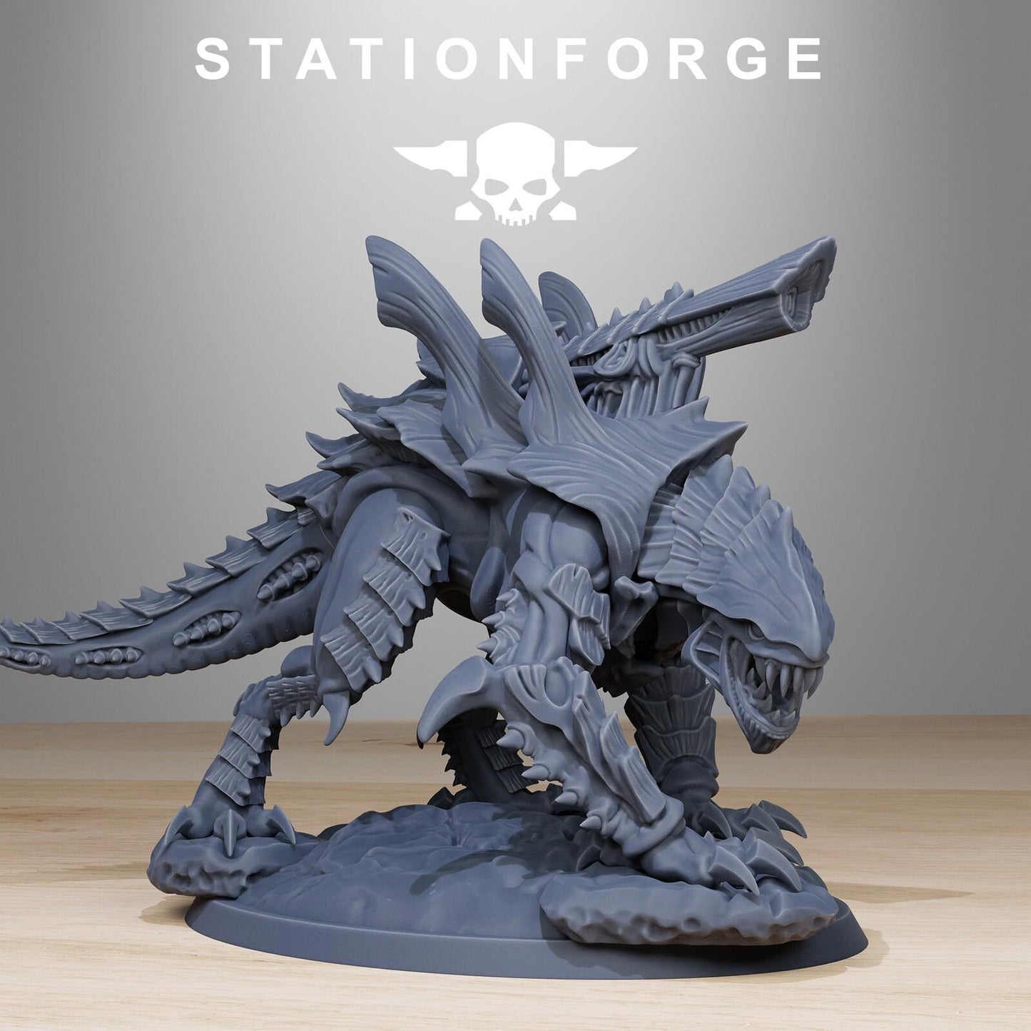 Xenarid Predator Leviathan Fleet Hive Monster Shooting Bugs Resin Miniature