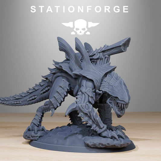 Xenarid Predator Leviathan Fleet Hive Monster Shooting Bugs Resin Miniature