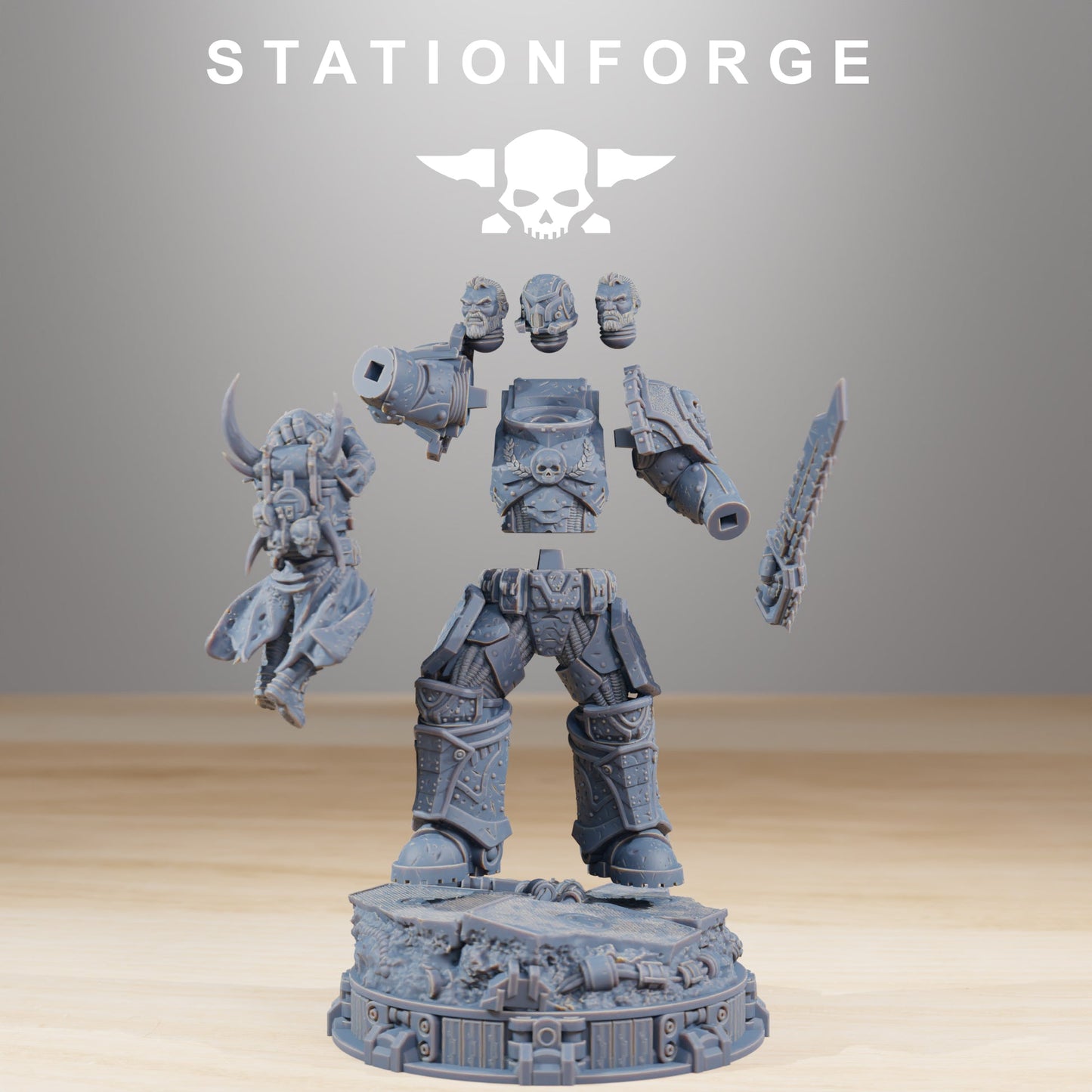 Socratis Collectible & Bust Wargame Proxy Miniatures StationForge