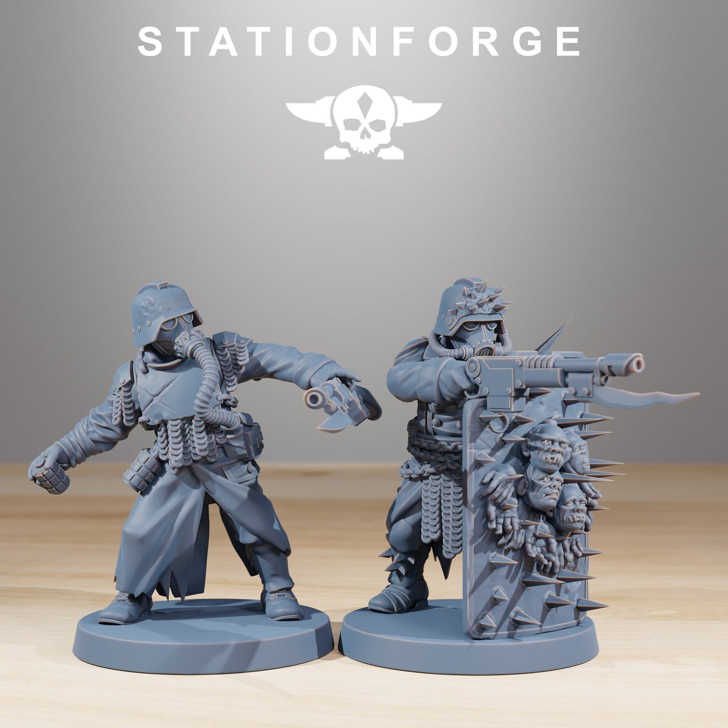 Corrupted Guard - Station Forge 3D Printed Resin Miniatures