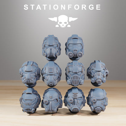 Socratis Vanguard Heavy Warband Wargame Proxy Miniatures StationForge
