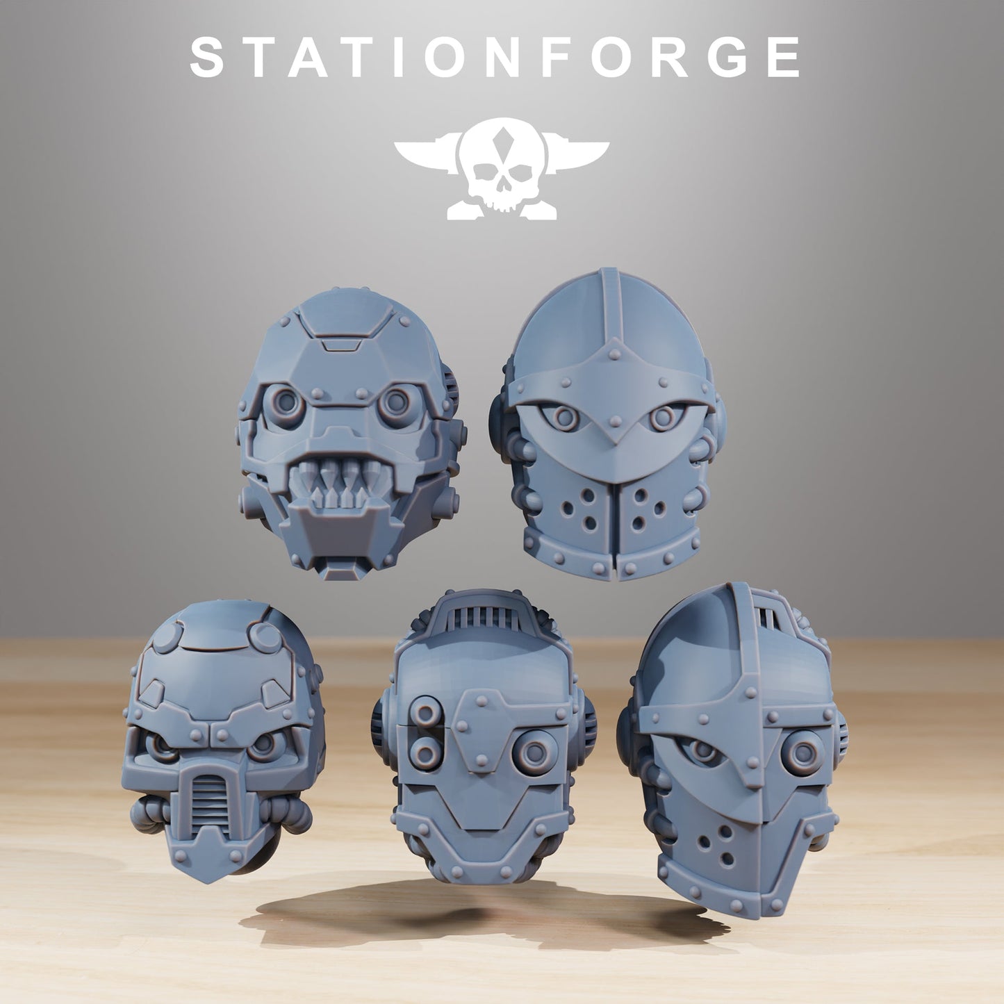 Scavenger Defender Mk2 Titan – StationForge Grimdark Wargame Proxy