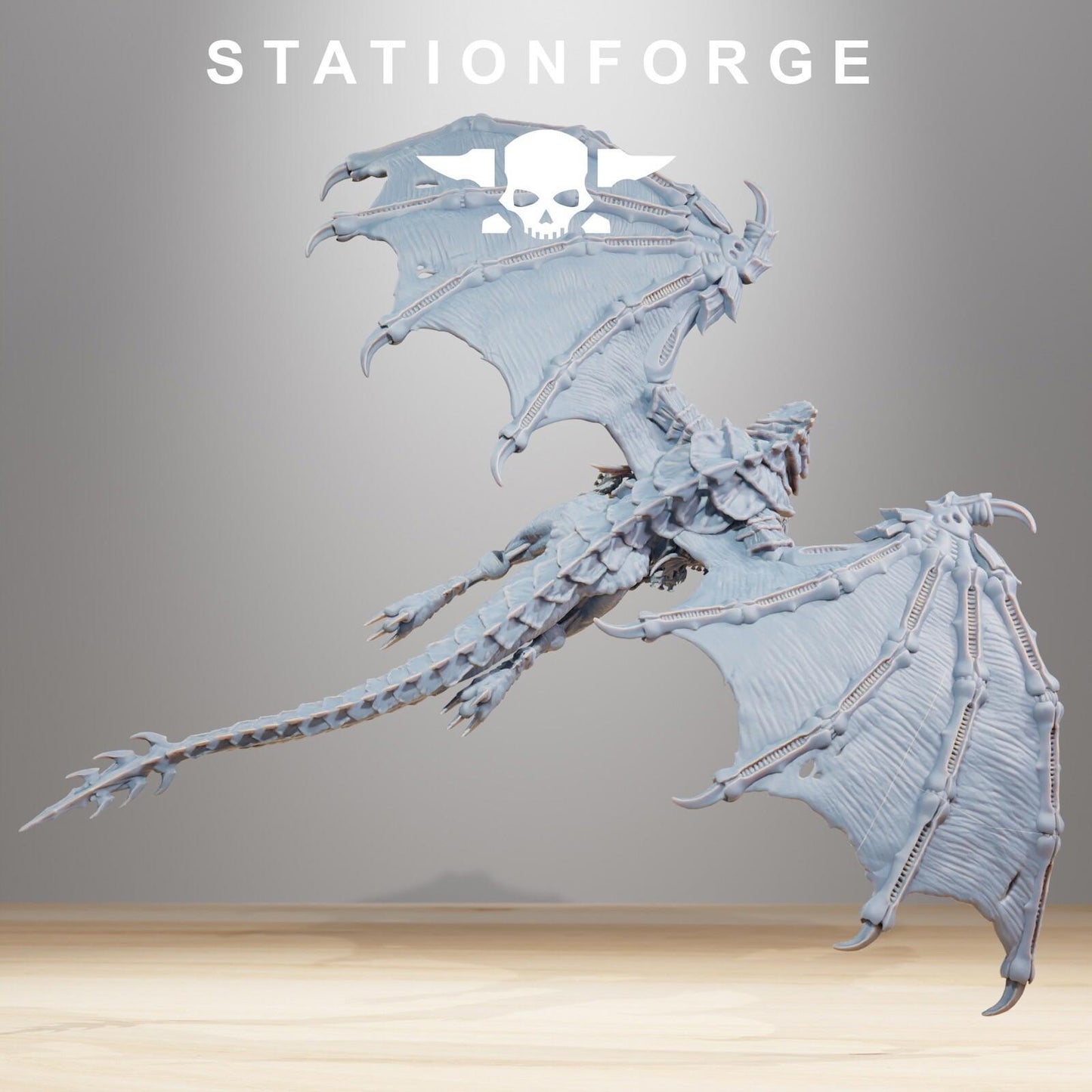 Xenarid Dragon Leviathan Fleet 3D Resin Printed Miniature Hive Bugs Flyer
