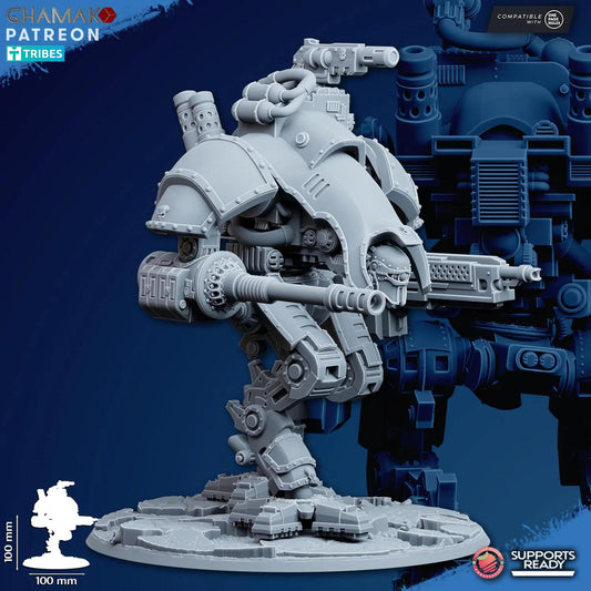 Titan Bellatorius Ghamak - Sci Fi Tabletop Wargaming Mech Titan Resin print
