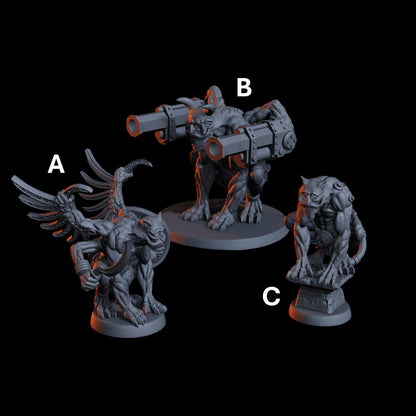 Takwin Homunculus Miniatures Grimdark Diceverse Resin 32mm Wargaming