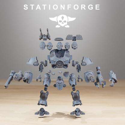 Scavenger Defender Mk2 Titan – StationForge Grimdark Wargame Proxy