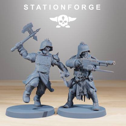 Corrupted Guard - Station Forge 3D Printed Resin Miniatures