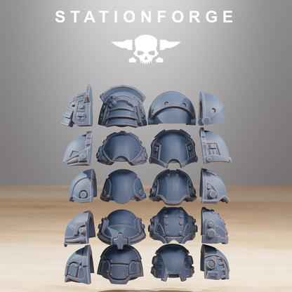 Socratis Vanguard Heavy Warband Wargame Proxy Miniatures StationForge