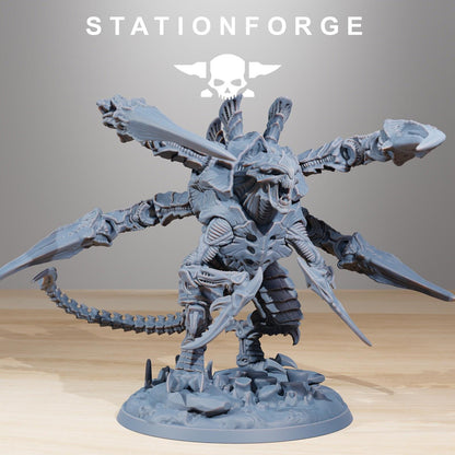 Xenarid Ravage Howler Leviathan Fleet 3D Printed Resin Miniature Hive Bugs