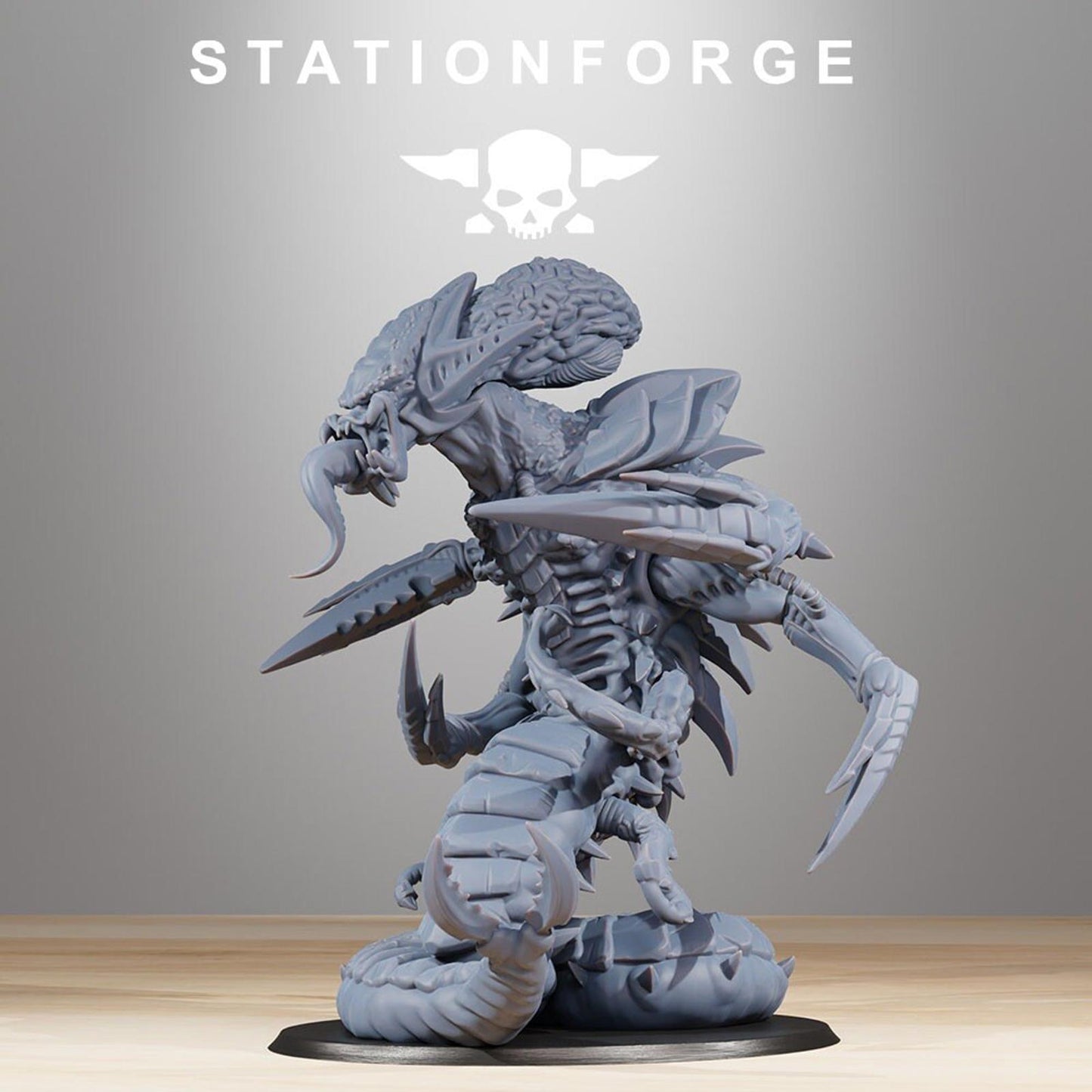 Xenarid Brainiac Leviathan Fleet Hive Monster Wargame Grimdark Proxy