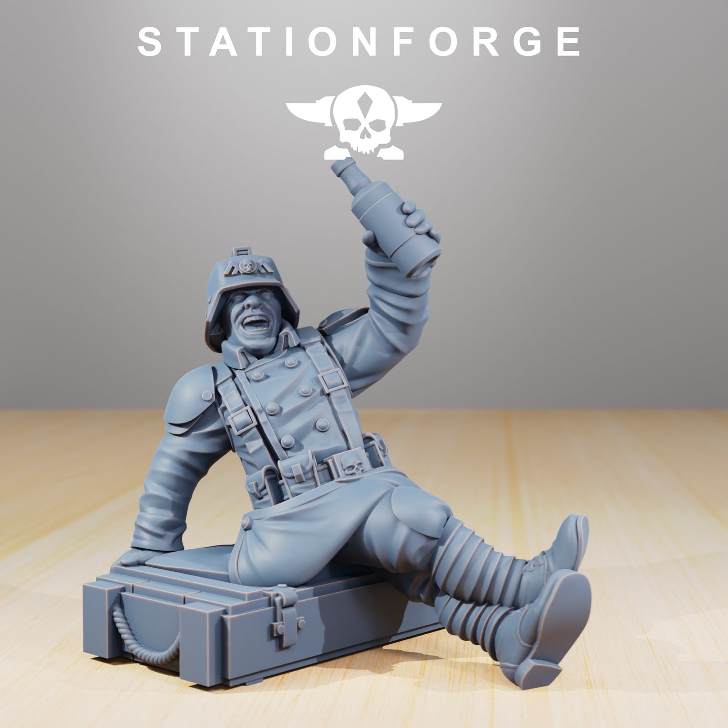 GrimGuard Comrades Wargame Proxy Miniatures StationForge