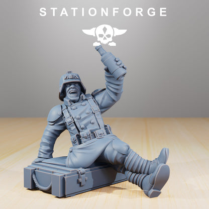 GrimGuard Comrades Wargame Proxy Miniatures StationForge