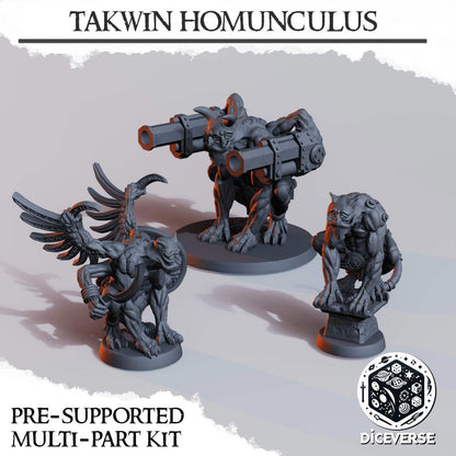 Takwin Homunculus Miniatures Grimdark Diceverse Resin 32mm Wargaming