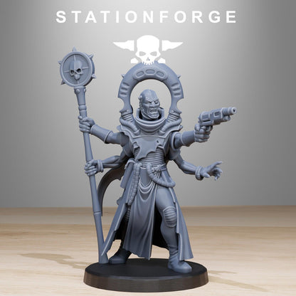Xentari Cultist Hive Fleet Cult x2 32mm Wargame Grimdark Proxy