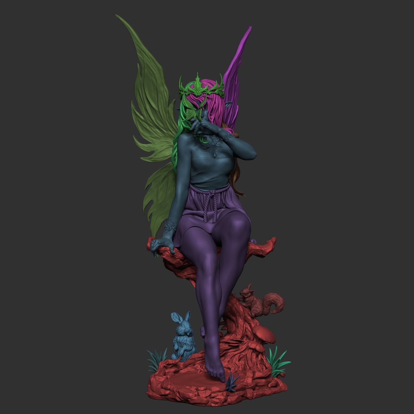 Divine Fairy – CA3D 3D Printed 16K Unpainted Resin Statue 1:6