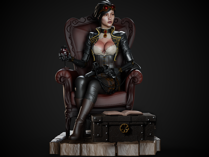 Lady Mechanika – CA3D 3D Printed 16K Unpainted Resin Model Kit 1:6 235mm