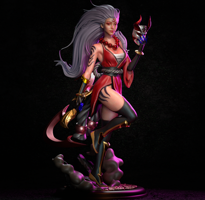 Bloodmoon CA3D 3D Printed 16K Unpainted Resin Statue 1:6