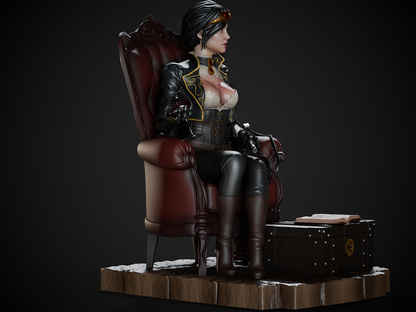 Lady Mechanika – CA3D 3D Printed 16K Unpainted Resin Model Kit 1:6 235mm