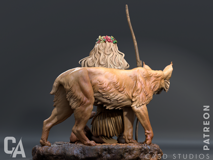 Artemis – Maya Pantic (CA3D) 3D Printed 16K Unpainted Resin Statue 1:6