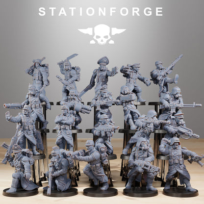 GrimGuard Builder Warband Wargame Proxy Miniatures StationForge