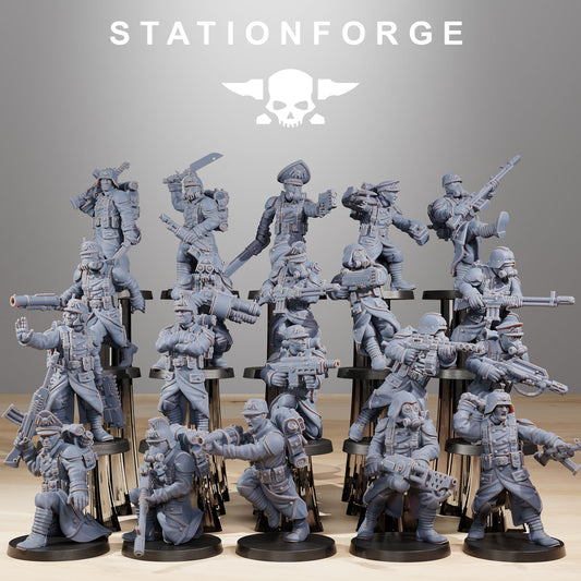 GrimGuard Builder Warband Wargame Proxy Miniatures StationForge