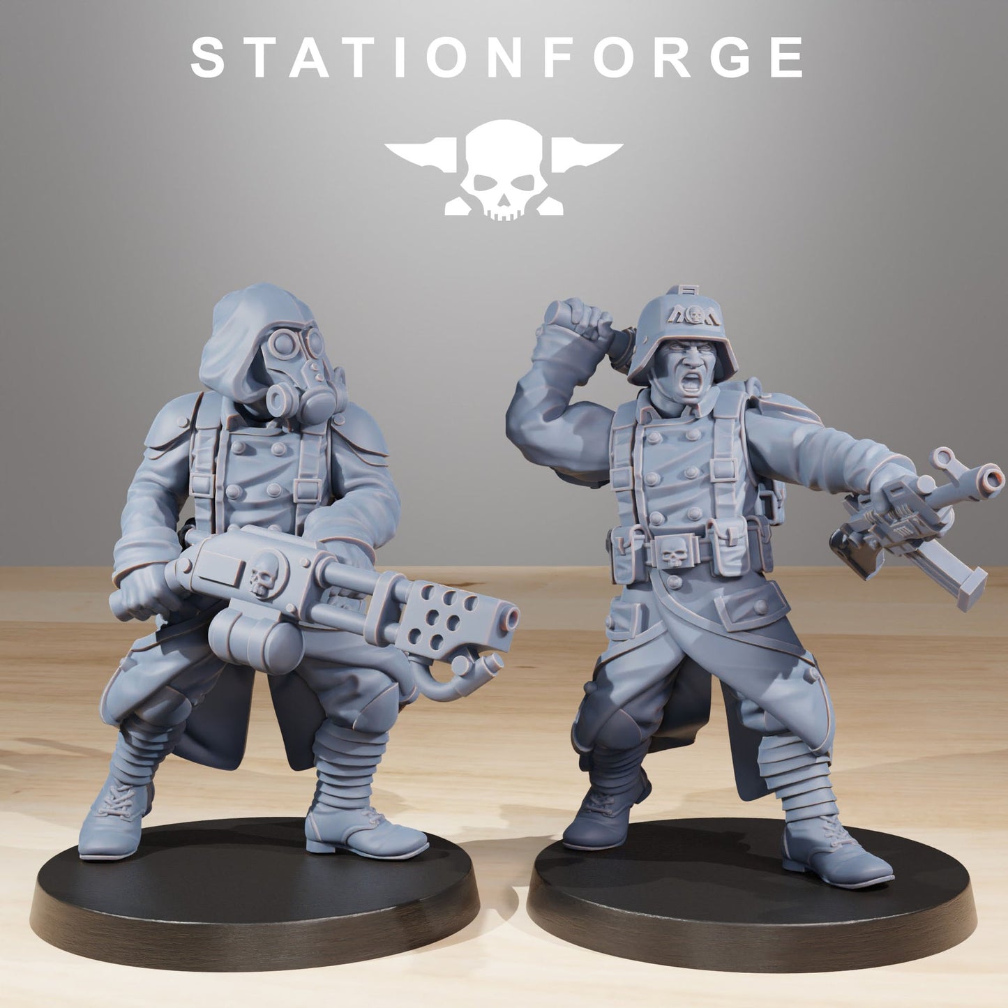 GrimGuard Builder Warband Wargame Proxy Miniatures StationForge